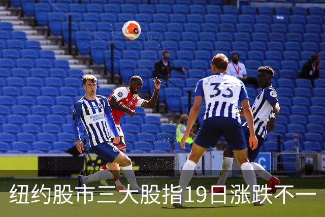 纽约股市三大股指19日涨跌不一