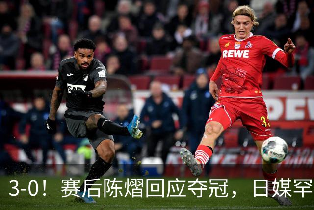 3-0！赛后陈熠回应夺冠，日媒罕见表态，张本美和发声